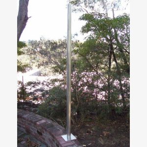 Straight Aluminium Poles Base Plate